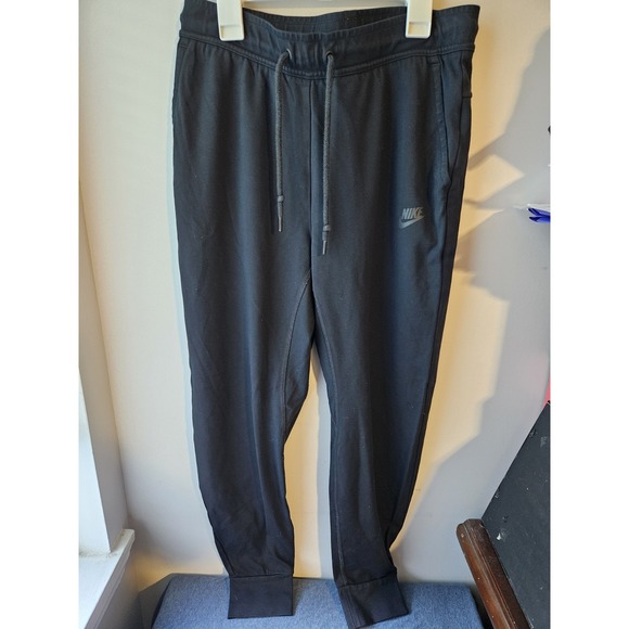 Nike Men Black Joggers Sz Small - Picture 1 of 4
